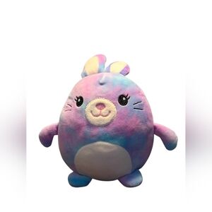 Hobby Lobby Girls Pink Blue And White Marble Plush Easter Bunny Toy